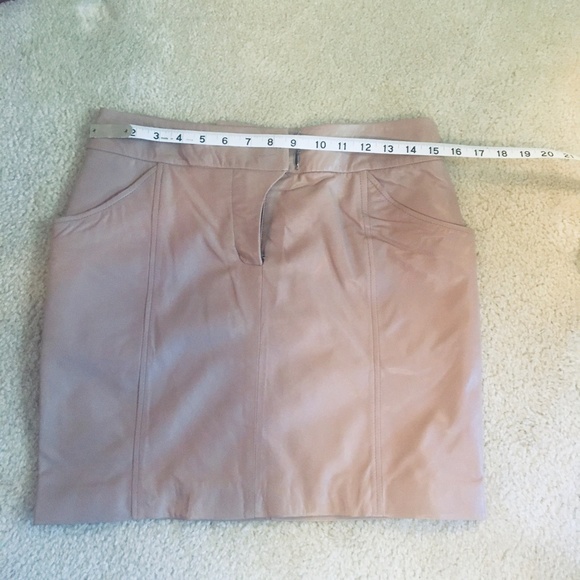 BNWT Mackage Leather Mini Skirt - Size 4 - Picture 5 of 10